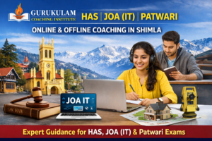 Read more about the article Online and Offline HAS Coaching in Shimla by Gurukulam Coaching Institute